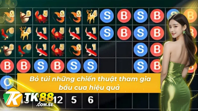 Sử dụng chiến thuật để chơi Bầu Cua 60s hiệu quả