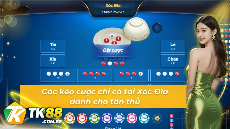 04 kèo cược có tại Xóc Đĩa 60s